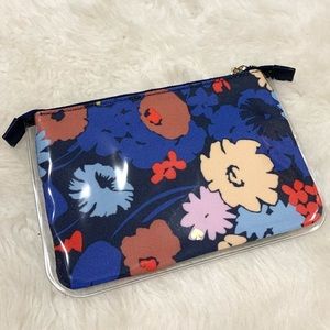Kate Spade floral cosmetic pouch